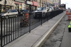 steel bar fence