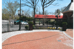 steel bar fence - tavern on the green 5