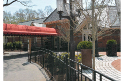 steel bar fence - tavern on the green 6
