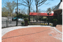 steel bar fence - tavern on the green 5